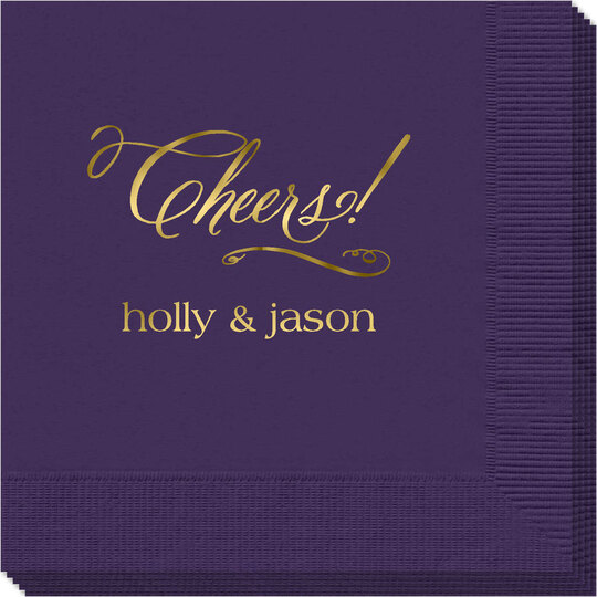 Elegant Cheers Napkins